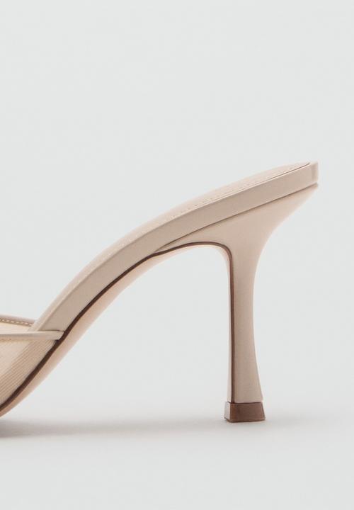MANGO - Pepym heel - light beige