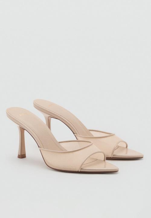 MANGO - Pepym heel - light beige