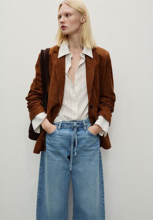 MANGO - Jeans Kika - Open Blue