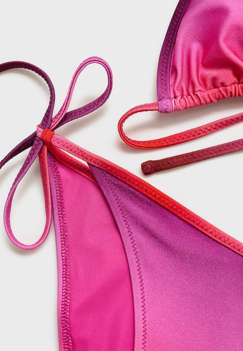 MANGO - Bikini Pantie Taormina - Bright Pink