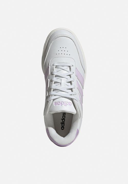 adidas Originals - Courtblock bold - crystal white/ice lavender/powder plum