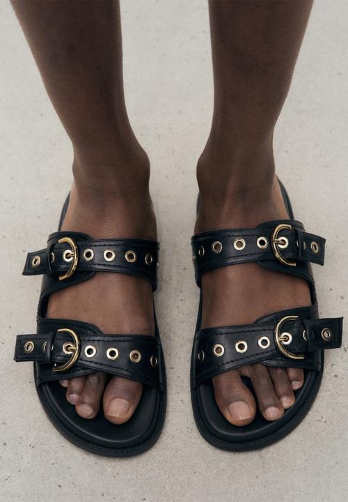 MANGO - Petra1 slide - black