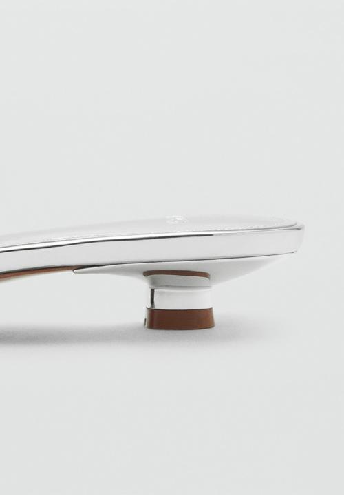 MANGO - Salma heel - silver