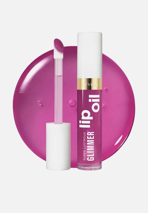 Revlon - Super Lustruous Glimmer Lip Oil - Plum-Pop