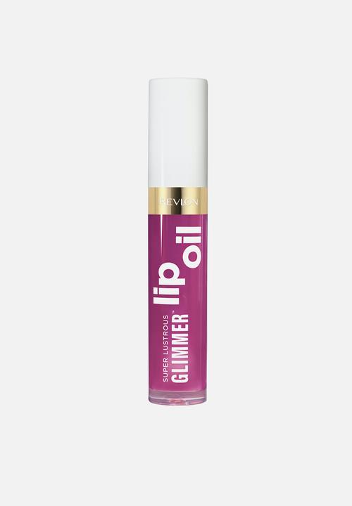 Revlon - Super Lustruous Glimmer Lip Oil - Plum-Pop