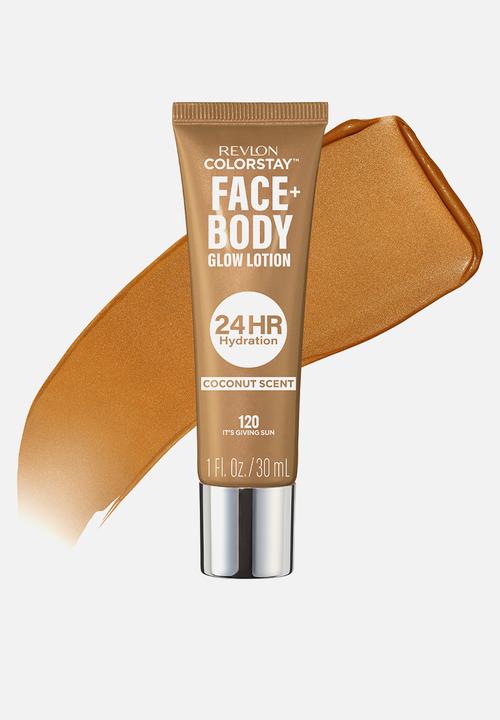Revlon - Colorstay Face & Body Glow Lotion - Its Giving Sun