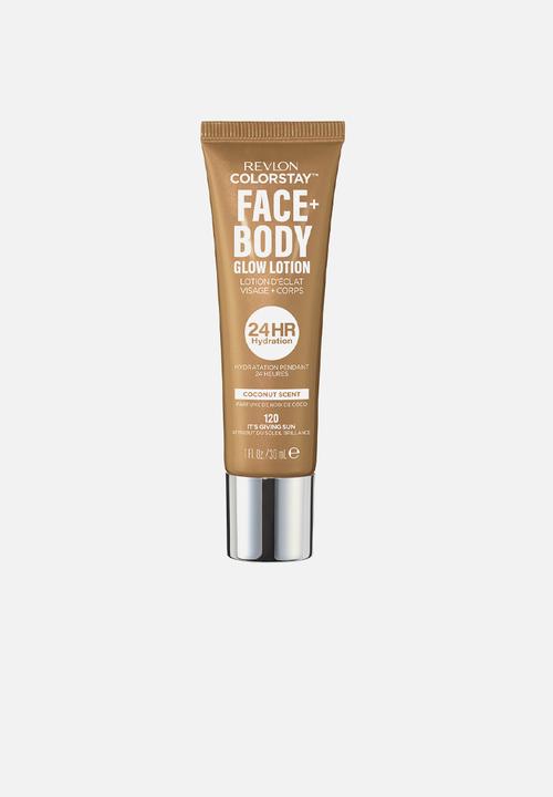 Revlon - Colorstay Face & Body Glow Lotion - Its Giving Sun