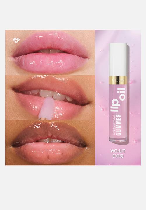 Revlon - Super Lustruous Glimmer Lip Oil - Vio-Lit