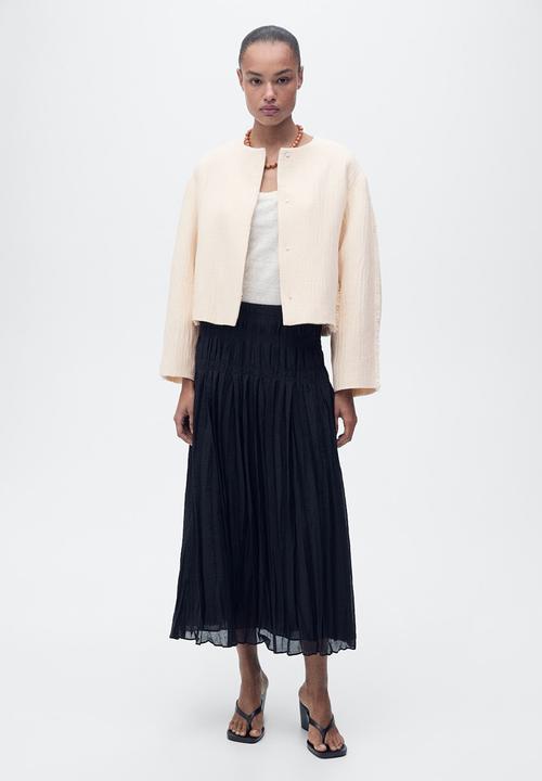 MANGO - Jacket Gioia - Light Pastel Beige
