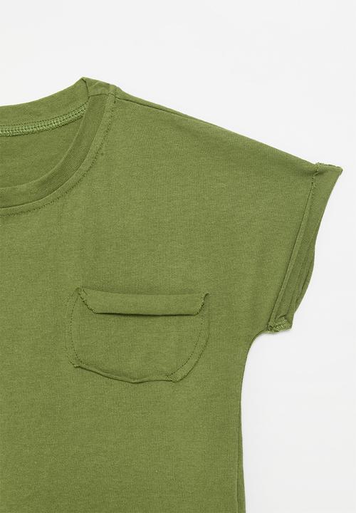 Pop Candy - Crew neck tee - green