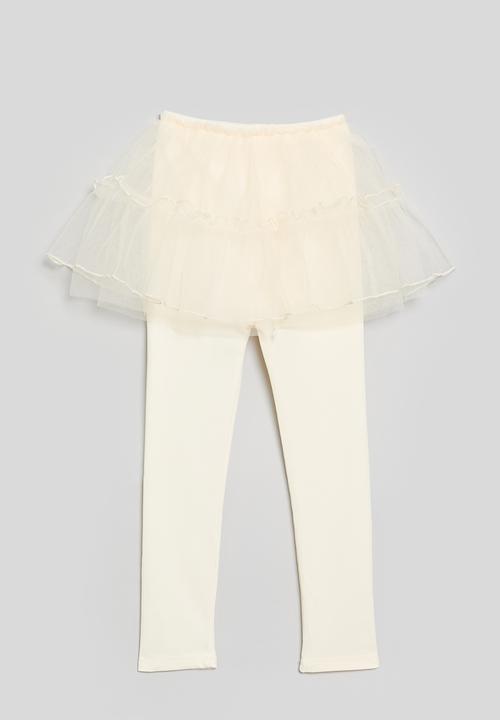 Pop Candy - Tutu legging - ecru