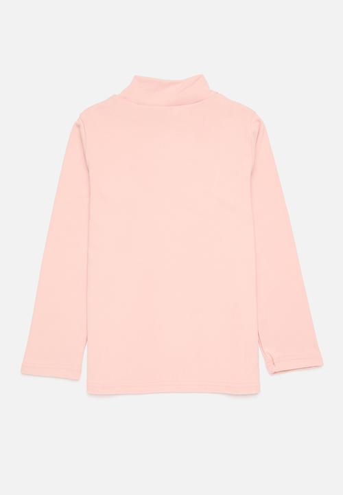 Pop Candy - 2 Pack long sleeve tee - pink & white