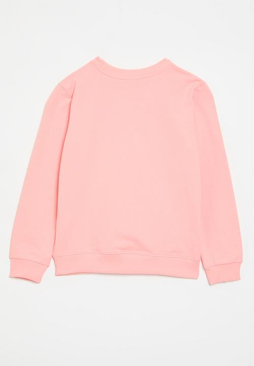 Pop Candy - Printed sweat top -  pink