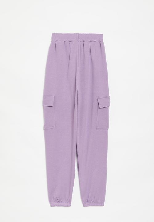 Pop Candy - Utility pants - purple