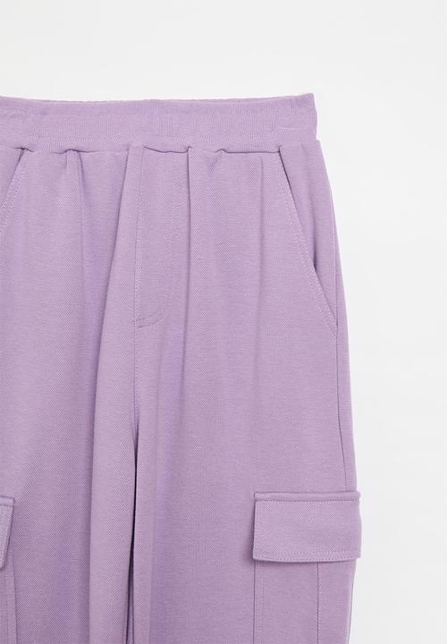 Pop Candy - Utility pants - purple