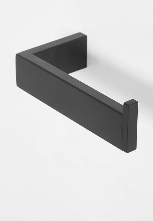 Sixth Floor - Griffin Toilet Roll Holder - Matt Black