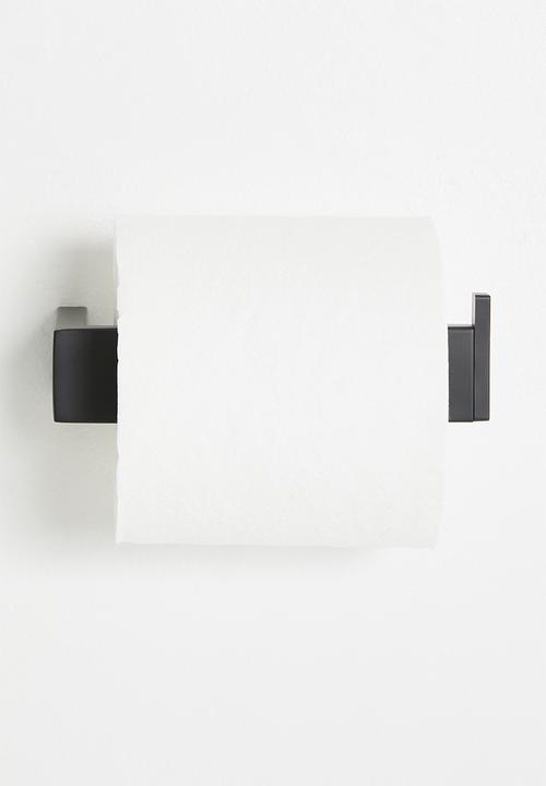 Sixth Floor - Griffin Toilet Roll Holder - Matt Black