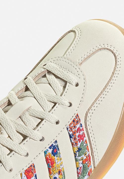 adidas Originals - Gazelle indoor w - white/goldmt/gum3