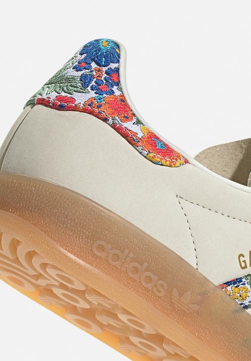 adidas Originals - Gazelle indoor w - white/goldmt/gum3