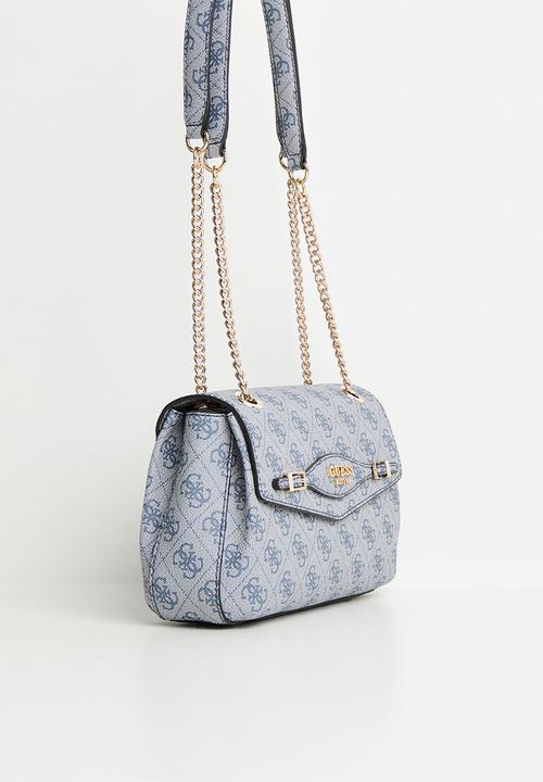 GUESS - Katya convertible xbody flap - slate logo