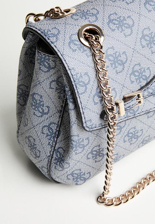 GUESS - Katya convertible xbody flap - slate logo