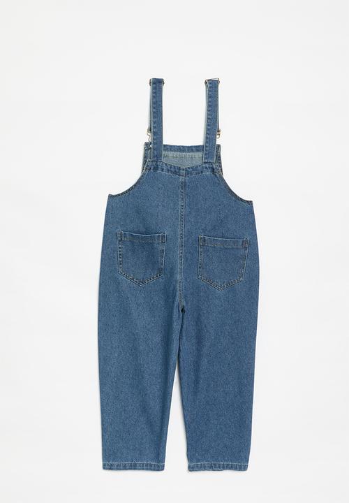 Pop Candy - Denim dungaree - blue