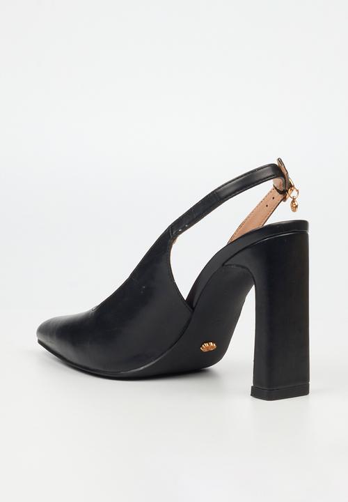 Miss Black - Nala 1 slingback block heel - black