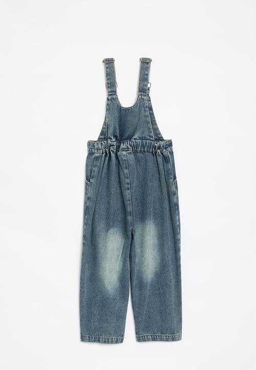 Pop Candy - Denim dungaree - blue