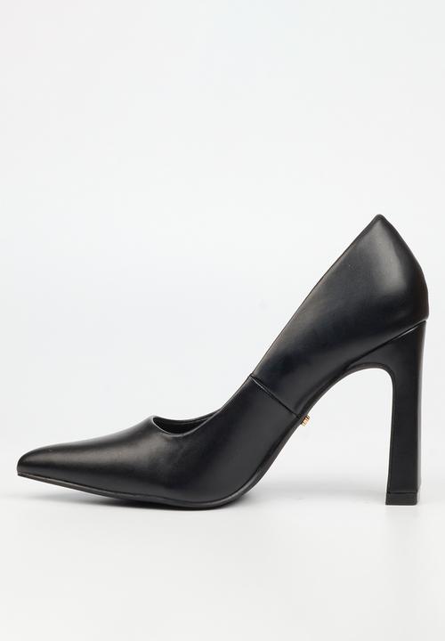 Miss Black - Nala 2 block heel court - black