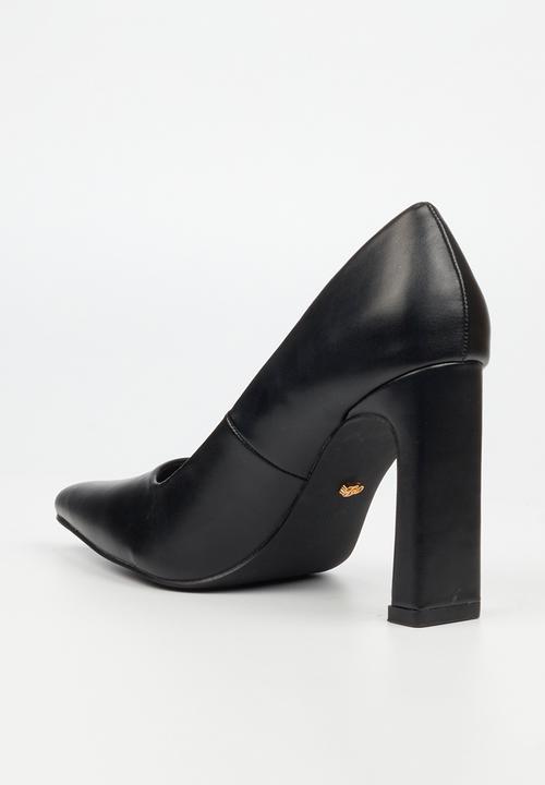 Miss Black - Nala 2 block heel court - black