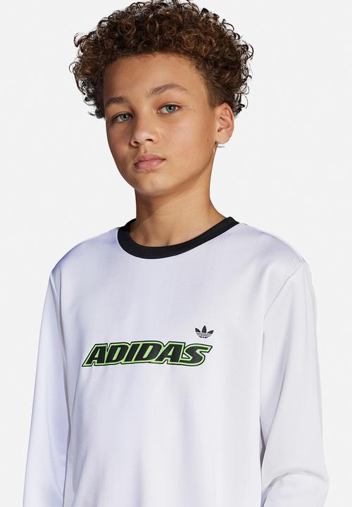 adidas Performance - Ls Tee - White/Black