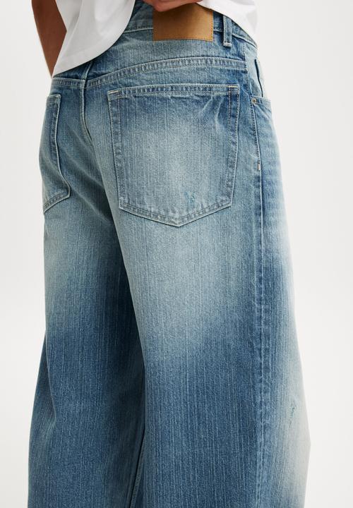 Cotton On - Super Baggy Jean - Movin Blue