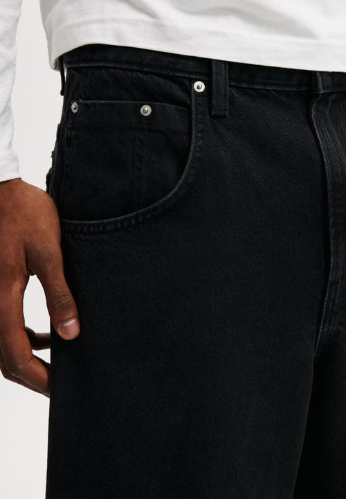 Cotton On - Y2K Super Wide Jean - Dire Black