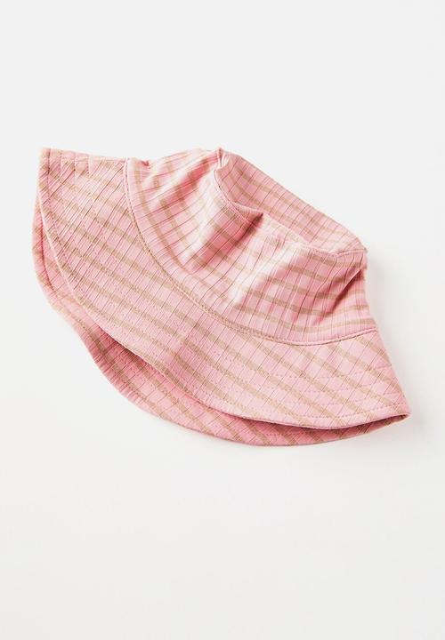 Cotton On - Swim Bucket Hat - Marshmellow/Shimmer Stripe