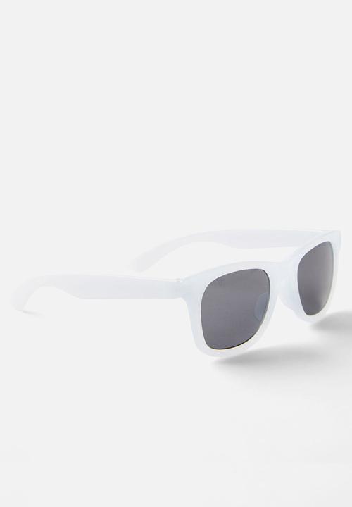 Cotton On - Kids noah square sunglasses - dawn blue/shiny