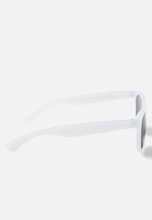 Cotton On - Kids noah square sunglasses - dawn blue/shiny