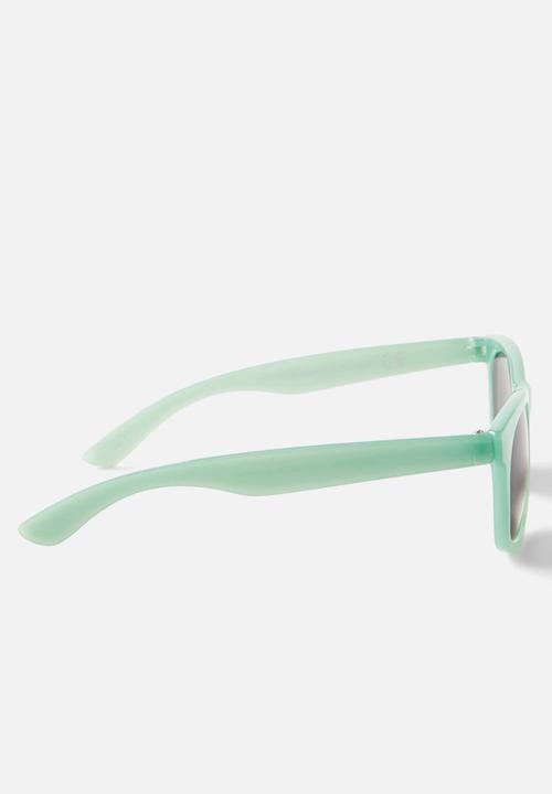 Cotton On - Kids noah square sunglasses - moss green/shiny
