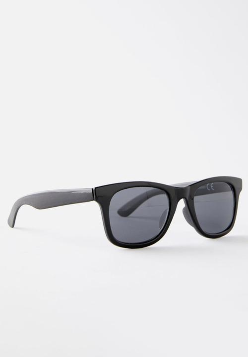 Cotton On - Kids noah square sunglasses - black/shiny
