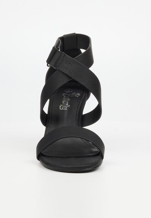 Butterfly Feet - Sheila 2 heel - black