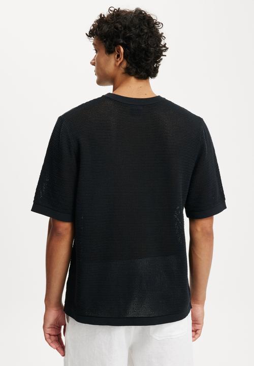 Cotton On - Knit Tee - Black