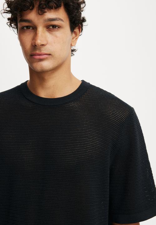 Cotton On - Knit Tee - Black