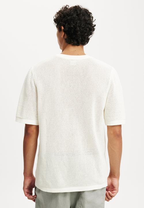 Cotton On - Knit Tee - Off White