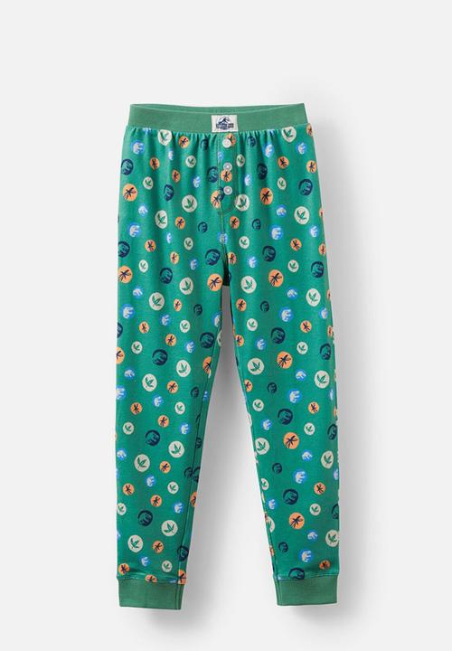 Cotton On - Chuck long sleeve pyjama set licensed - lcn uni rainy day/jurassic park