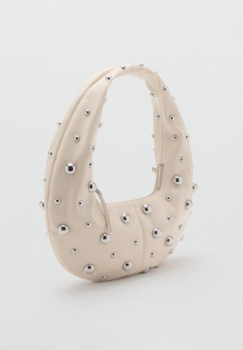 MANGO - Mei shoulder bag - natural