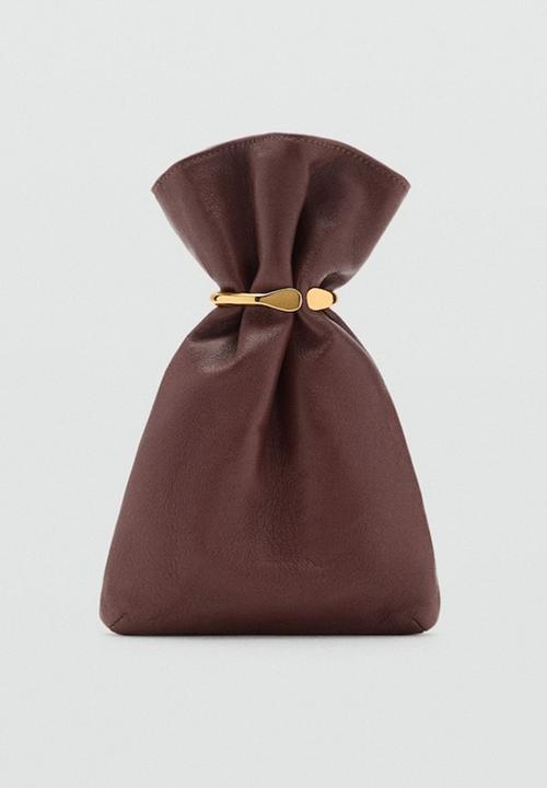 MANGO - Joana shoulder bag - brown