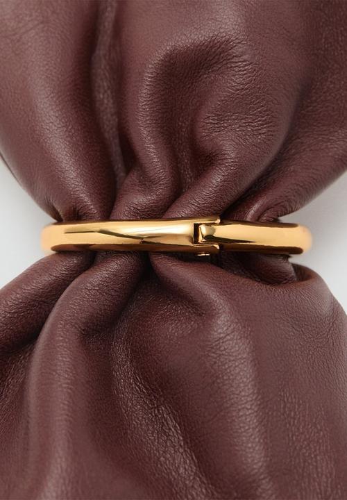 MANGO - Joana shoulder bag - brown