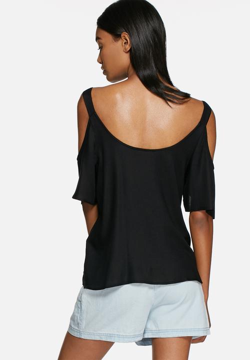 ONLY - Silius cold-shoulder top