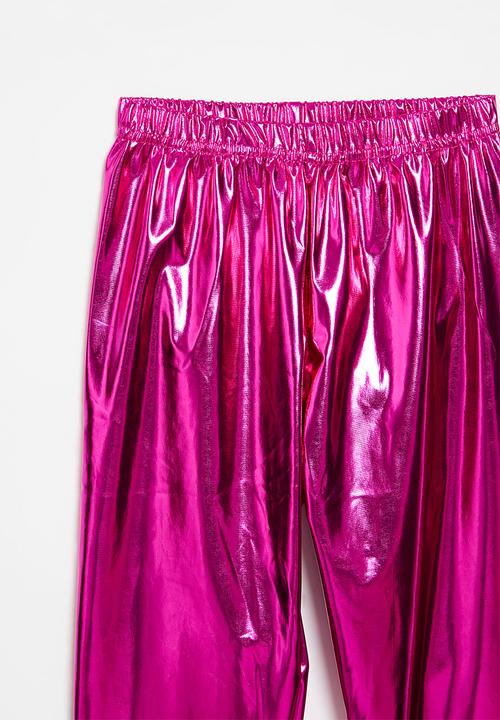 Pop Candy - Mettalic leggings - pink