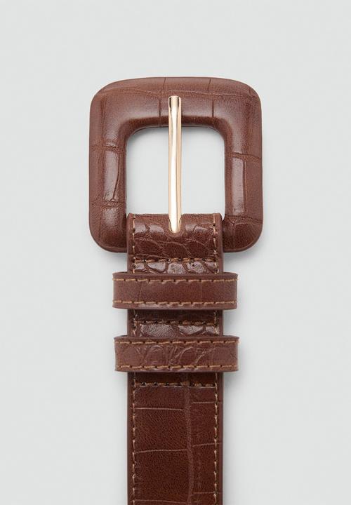 MANGO - Maite belt - brown