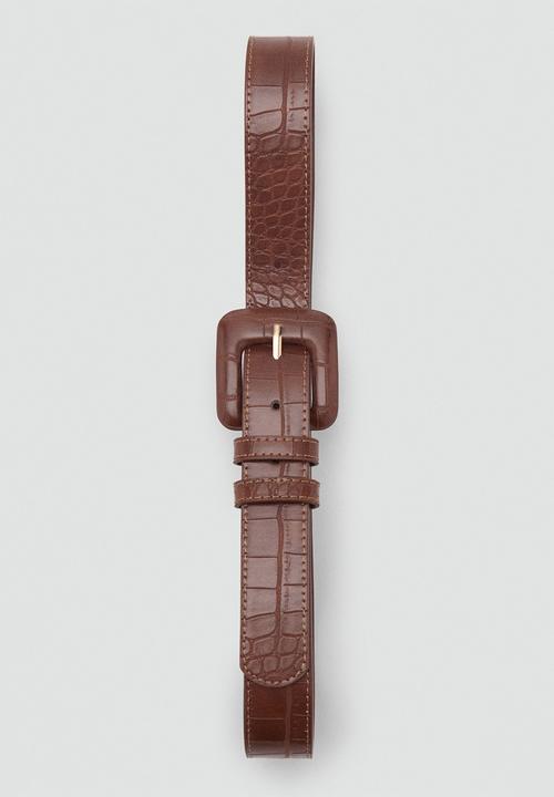 MANGO - Maite belt - brown